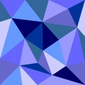 Triangle vector background or seamless grey, blue, white and navy pattern. Flat surface wrapping geometric mosaic for wallpaper or