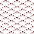 Triangle volume geometric seamless pattern
