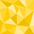 Triangle yellow vector background or seamless sunny summer pattern.