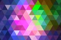 Triangled abstract Royalty Free Stock Photo