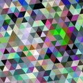 Triangled abstract Royalty Free Stock Photo
