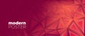 Triangles Background. Abstract Geometric Pattern. Royalty Free Stock Photo