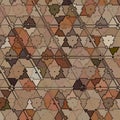 Triangles camouflage Abstract Pattern