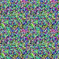 Triangles colorful noise pattern