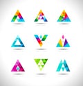 Triangles Logo Design