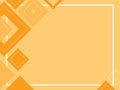 Abstract geometric orange background made from squares and triangles, shape pattern, template with copy space, modern layout Royalty Free Stock Photo