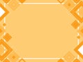 Abstract geometric orange background made from squares and triangles, shape pattern, template with copy space, modern layout Royalty Free Stock Photo