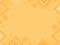 Abstract geometric orange background made from squares and triangles, shape pattern, template with copy space, modern layout Royalty Free Stock Photo