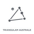 Triangulam australe icon from Astronomy collection.