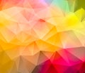 Triangular abstract background