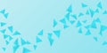 Triangular background. Abstract composition of 3d triangles. Royalty Free Stock Photo