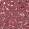 triangular background. polygonal style. abstract vector illustration. eps 10 Royalty Free Stock Photo