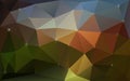 Triangular colorful texture