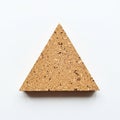 Possessing equal sides and angles. The board s surface appears Royalty Free Stock Photo