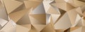 Triangular 3d modern background