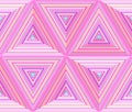 Triangular dimensions, abstract geometric repeatable background.