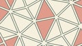 Triangular geometric pattern, dynamic abstract background, vector design Generative AI Royalty Free Stock Photo