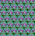 Triangular geometric seamless pattern Royalty Free Stock Photo