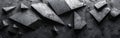 Triangular Gradient Shapes on Dark Background - Abstract Texture for Web, Print & Business Design Royalty Free Stock Photo