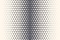 Triangular Halftone Pattern Textured Border Abstract Geometric Background