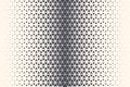 Triangular Halftone Pattern Textured Border Abstract Geometric Background