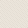 Triangular hexagonal grid vector seamless pattern. Subtle thin lines texture Royalty Free Stock Photo