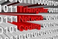 Triangular network coding