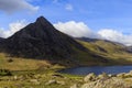 The triangular peak of Tryfan