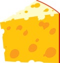 Triangular Piece of Cheese