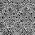 Triangular Tangle: An image of a geometric pattern created with triangles, in a tangled and intricate design5, Generative AI