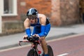 Triathlete in cycling leg of Nottingham outlaw triathlon