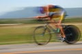 Triathlete Cyclist Blur