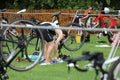 Triathlete triathlon healthy exercise sport cycling