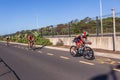 Triathlon Champs Athletes Men Cycling Road Action