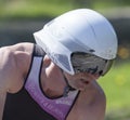 Triathlon cyclist