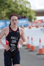 Triathlon sport healthy exercise running