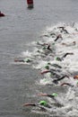 Triathlon triathletes sport healthy exercise swimming