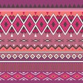 Tribal boho seamless pattern. Ethnic geometric ornament.