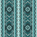 Tribal colorful seamless pattern background.