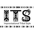 Tribal dance style name written by ethnic letters.