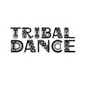 Tribal dance style name written by ethnic letters.