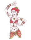 Tribal Dancer or Belly Dancer Girl.