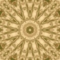 Tribal etching kaleidoscope