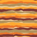 Tribal ethnic seamless pattern with stripes. Hand made ffect.