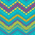 Tribal ethnic seamless pattern