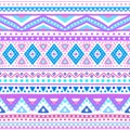 Tribal ethnic seamless stripe pattern. Vector