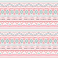 Tribal ethnic seamless stripe pattern. Vector