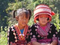 Tribal girls in Thailand