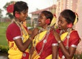 Tribal girls Royalty Free Stock Photo