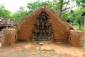 Tribal God at Shilpgram, Udaipur